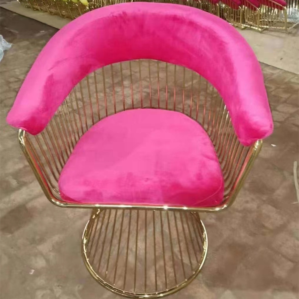 吕字家具-轻奢餐椅家用北欧铁艺靠背椅现代简约高端设计师意式久坐舒适椅子详情1
