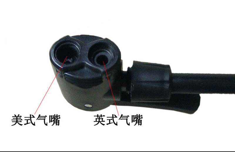 6038B floor-standing air pump with pressure gauge, floor-standing air pump for basketball toys, air pump for bicycles, air pump for cars and bicycles, portable pic 4