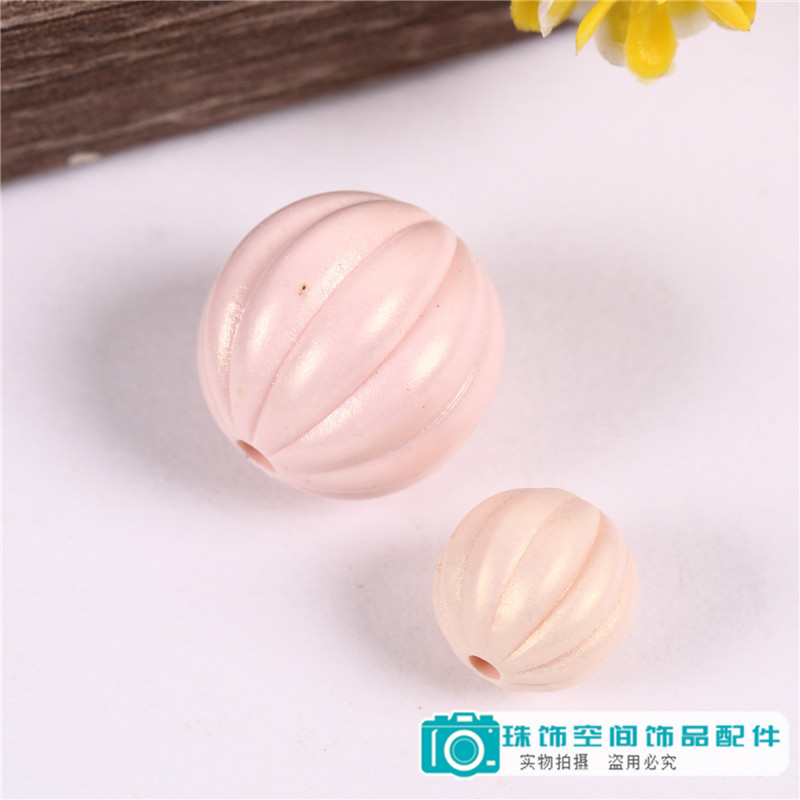 Candy Colored Plastic Beaded Scrub Loose Beads Diy Jewelry Beads Accessories Clothing Decorative Accessories Application Scenario