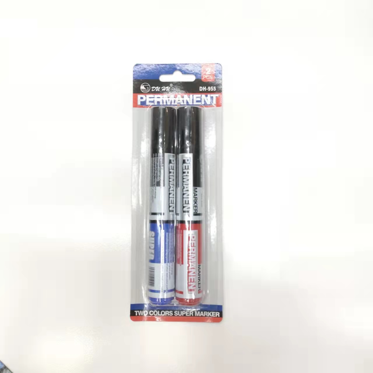 Two oil-based marker pens, card-absorbing mark pens, and large-capacity express delivery pens for splicing logistics