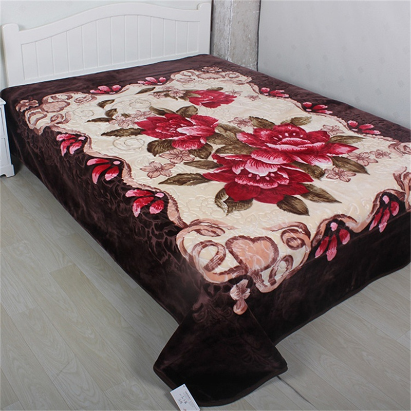 Blanket Embossed blanket coffee background printed winter nap blanket single air conditioner cover blanket sofa casual blanket thumbnail