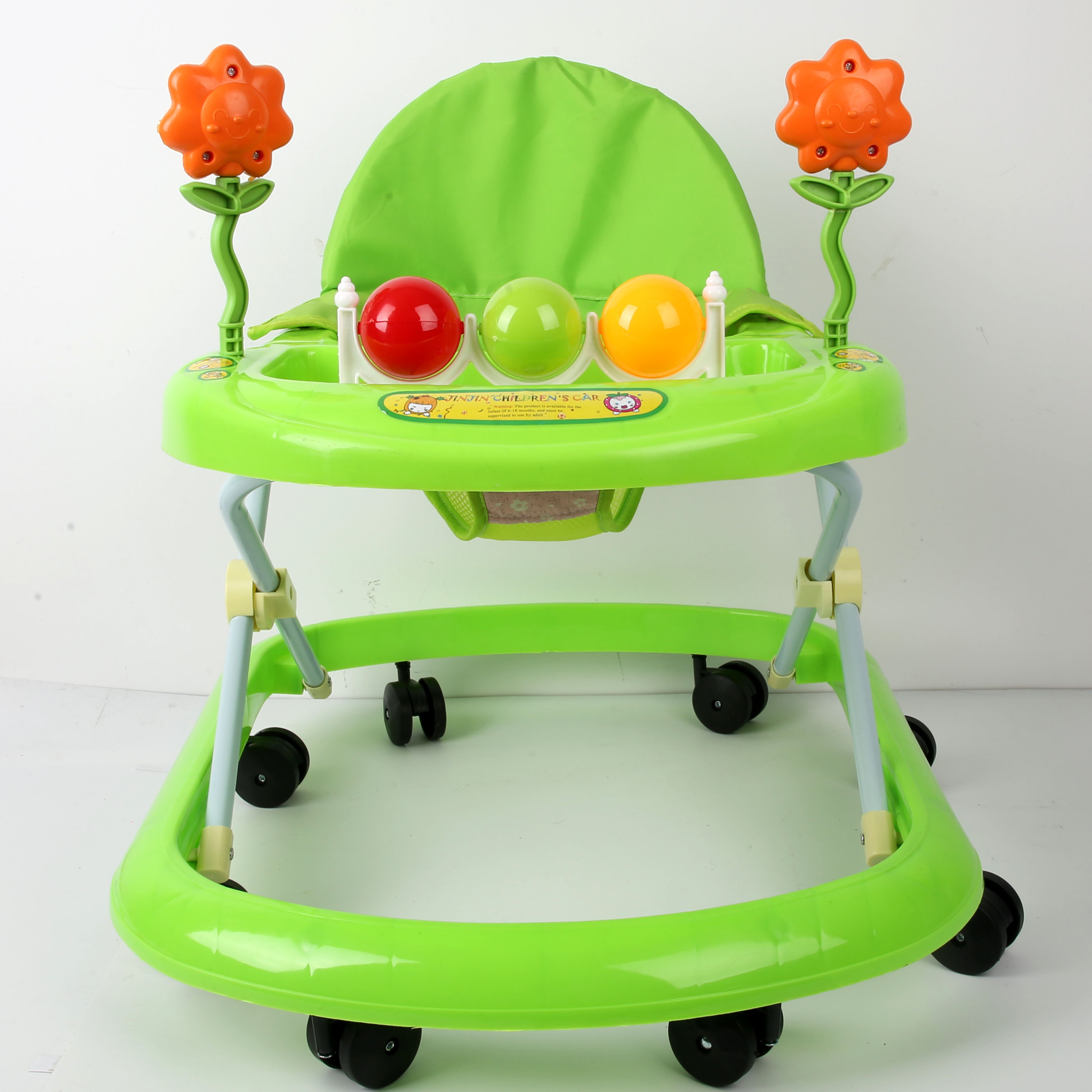 Baby walker anti-O-leg baby multi-functional anti-rollover baby sittable and pushable learning vehicle starter buggy learning vehicle Lv Shuqiu Application Scenario