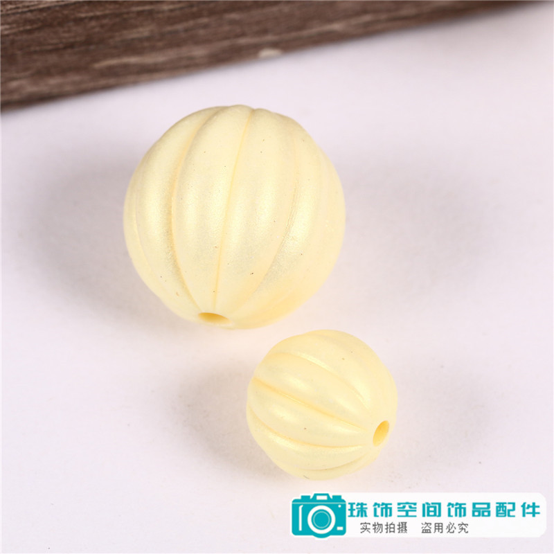 Candy Colored Plastic Beaded Scrub Loose Beads Diy Jewelry Beads Accessories Clothing Decorative Accessories details Picture