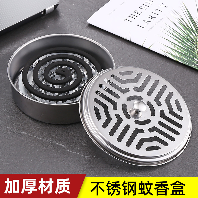 Stainless steel mosquito coil box