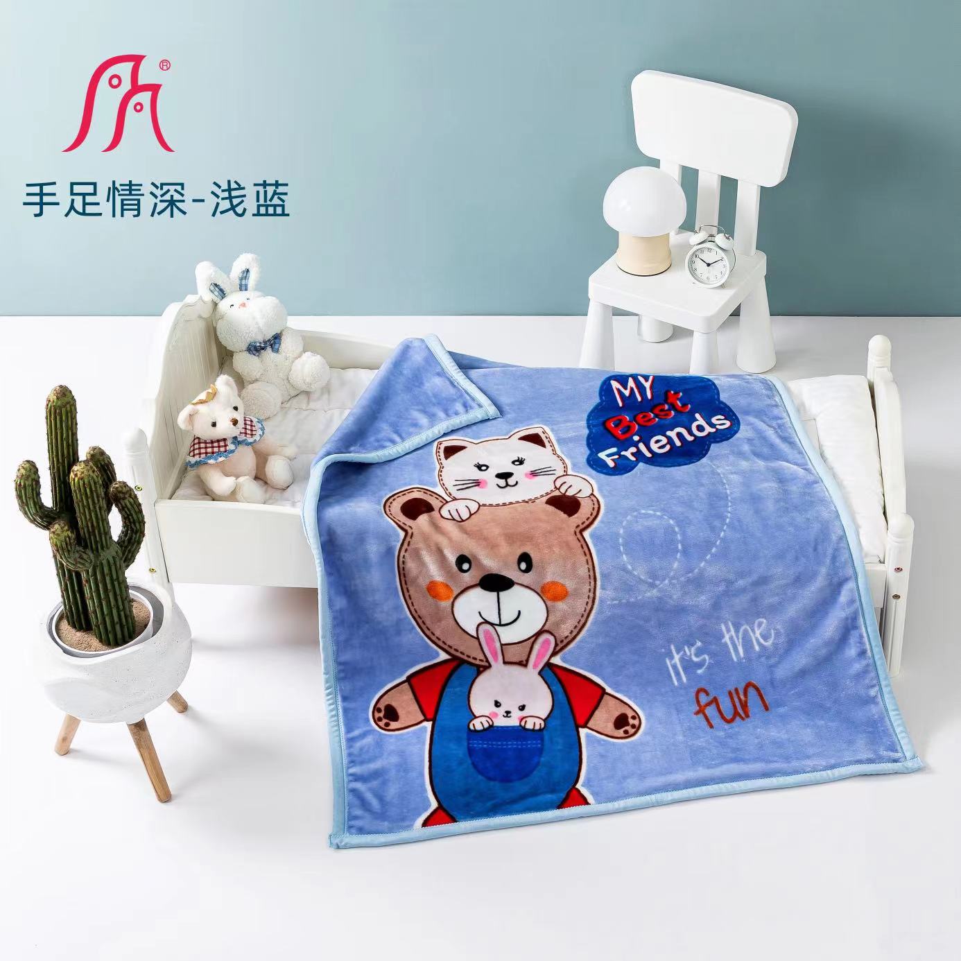 True Love Blanket Cloud Blanket Ultra Soft Blanket Children's blanket Air Conditioning blanket Cartoon Blanket Single blanket Classic Blanket Small size blanket 100x130cm