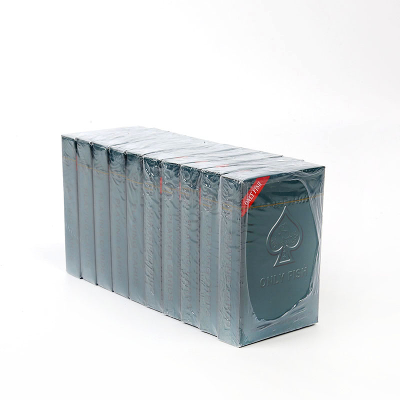 57*87mm Only Fish playing cards poker chips