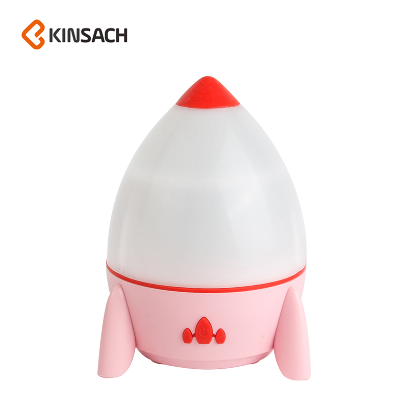 抖音星空投影灯充电旋转小火箭遥控6片梦幻投影灯星空灯八音盒