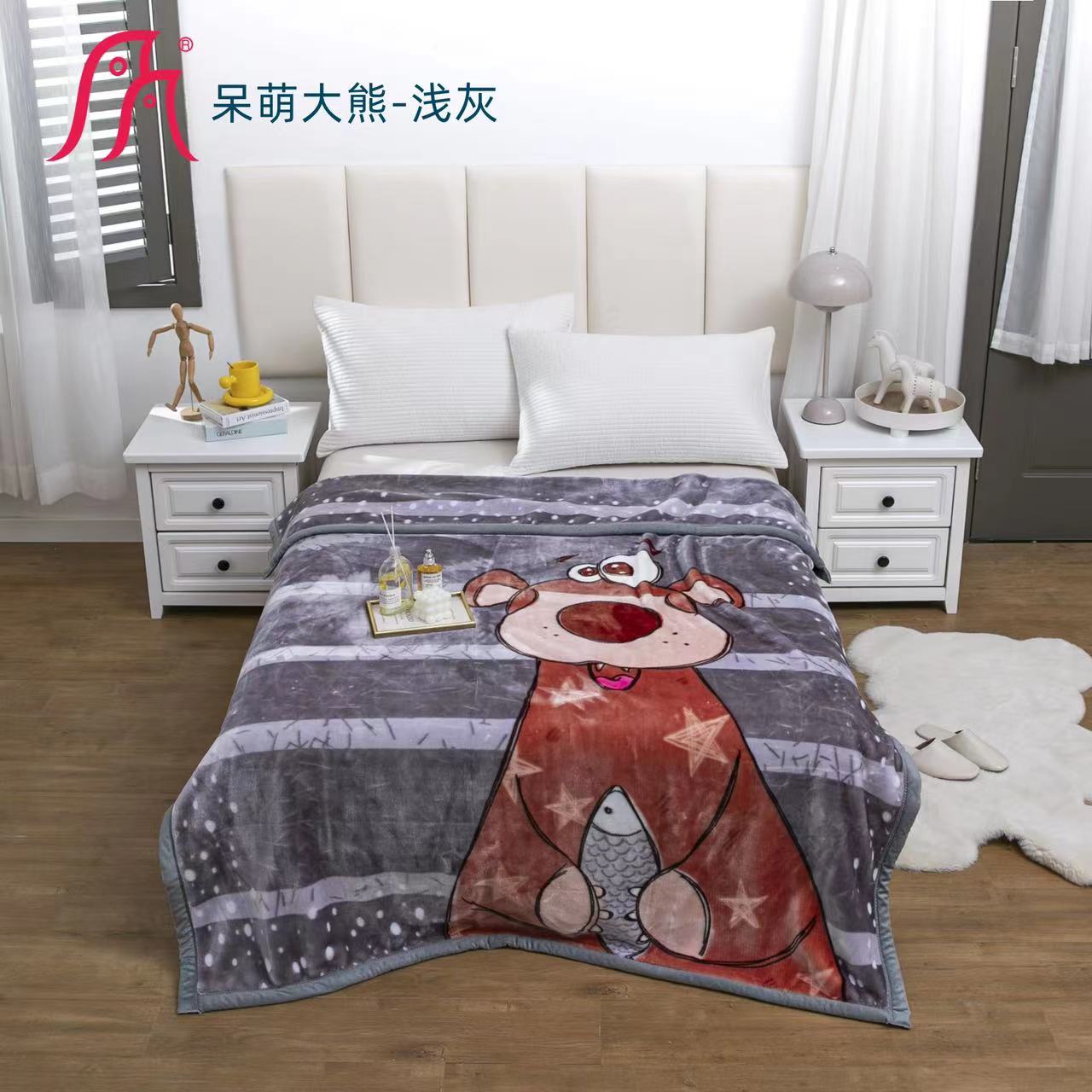 Cloud blanket super soft blanket children blanket air conditioner blanket cartoon printed blanket single blanket classic blanket