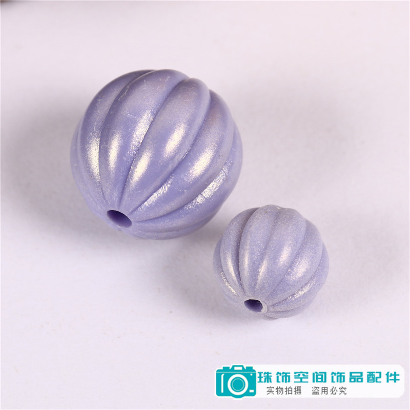 Candy Colored Plastic Beaded Scrub Loose Beads Diy Jewelry Beads Accessories Clothing Decorative Accessories Specification drawing