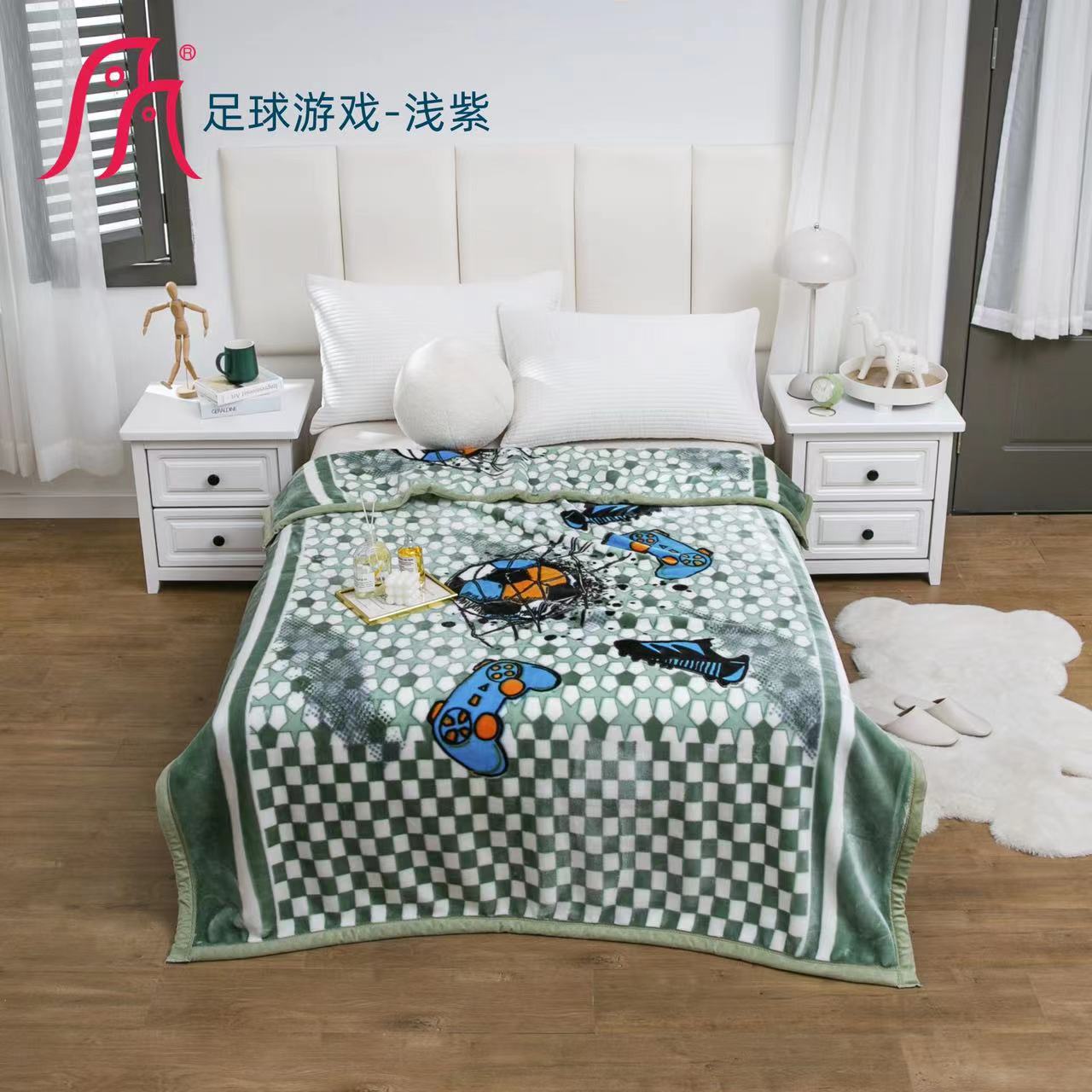 Cloud blanket super soft blanket children blanket air conditioning blanket cartoon game blanket Blanket single cover blanket classic blanket printed blanket new style