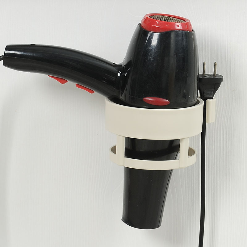 Bathroom hairdryer holder
