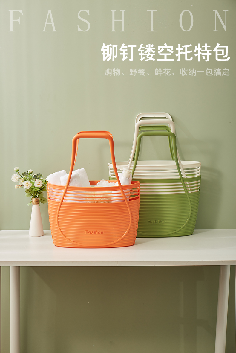 Nordic dirty clothes basket, dirty clothes storage basket, dirty clothes basket, snack and toy storage basket, bath basket storage basket, household pic 1
