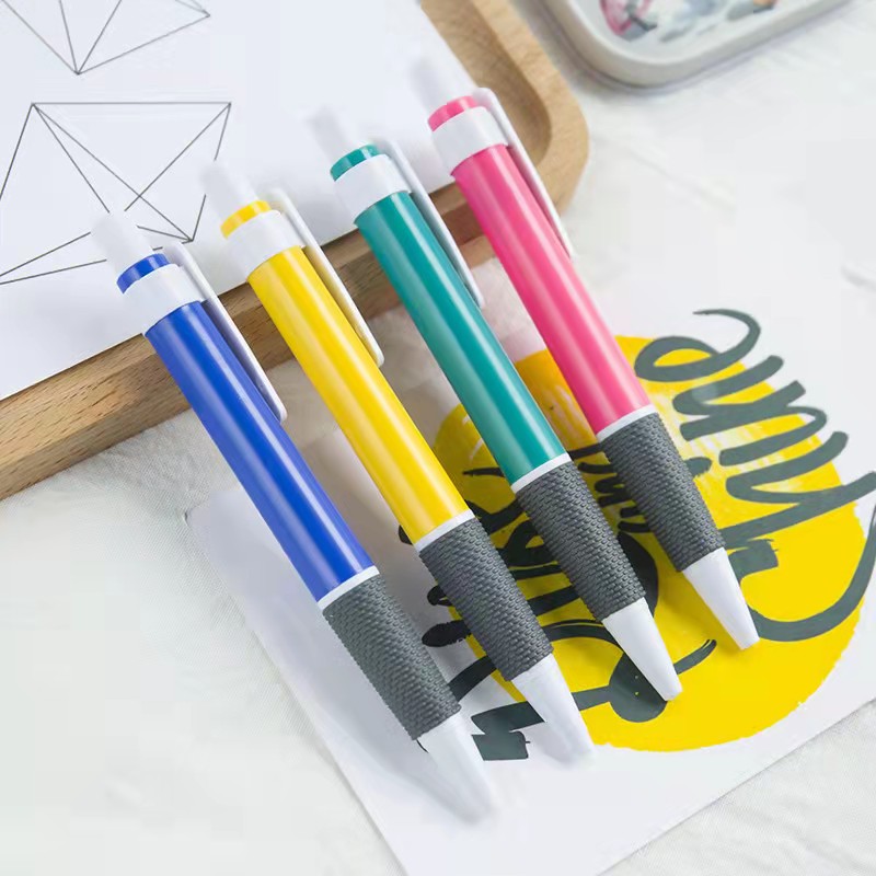 Colorful creative ballpoint pen, office pen, school supplies, stationery, pen core blue, smooth writing, 0.5mm details Picture