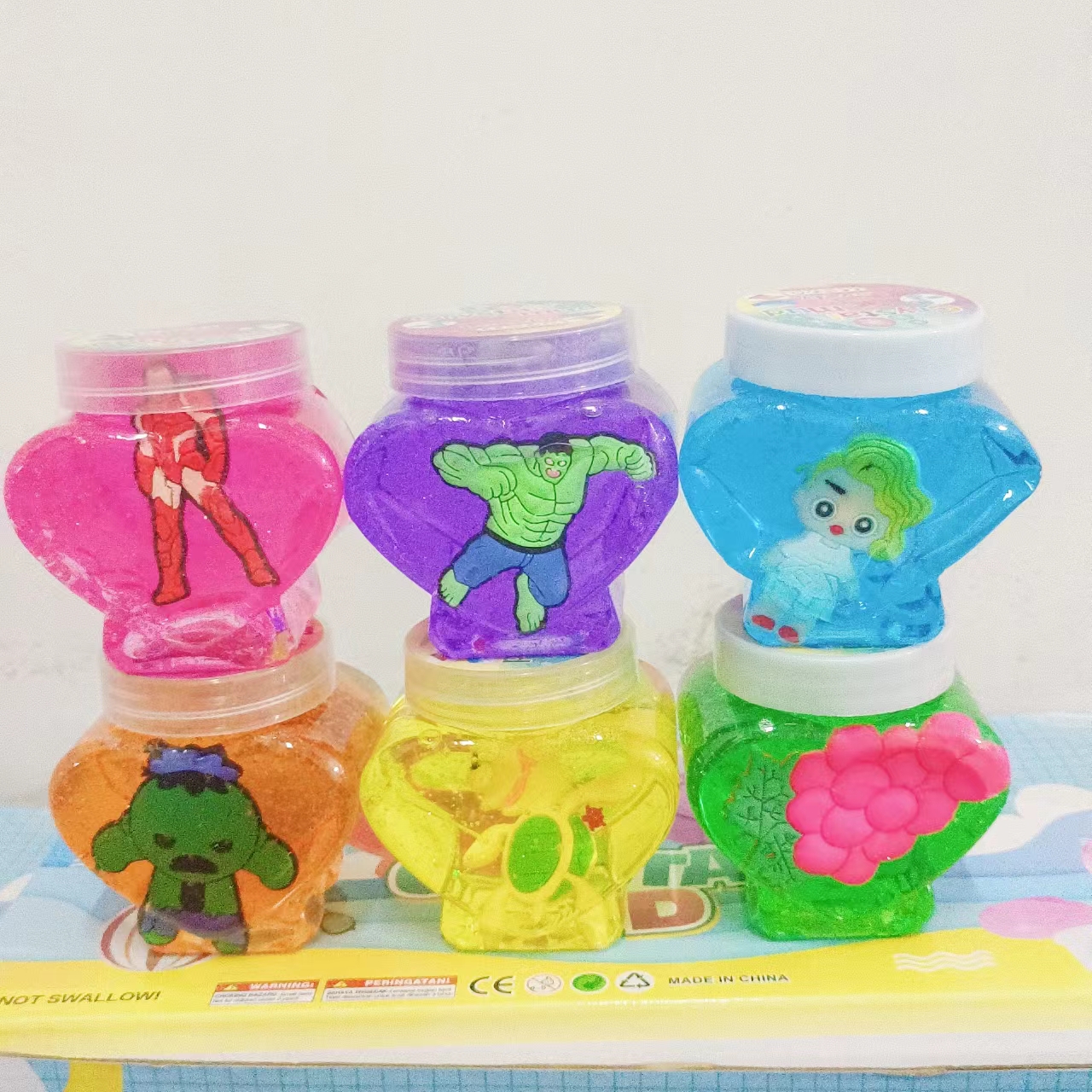Novelty toys stall children's toys leisure toys color clay Plasticine Slime stress relief toys thumbnail