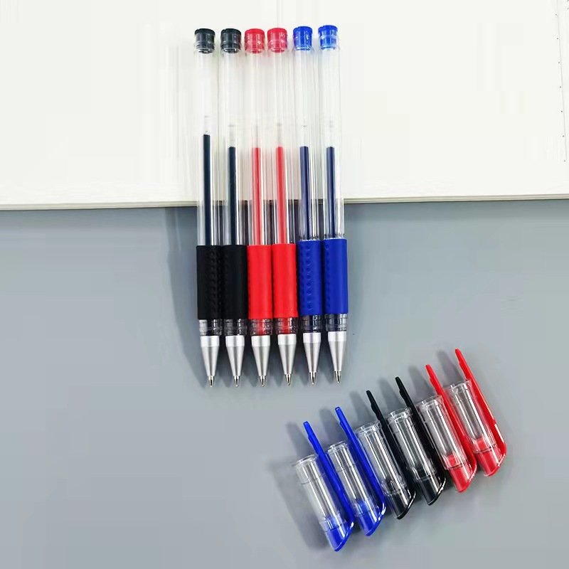 G-905 Bullet Gel Pen 0.5mm Card Suction Set Office Pen Signature Pen Student Practice pen Item Picture