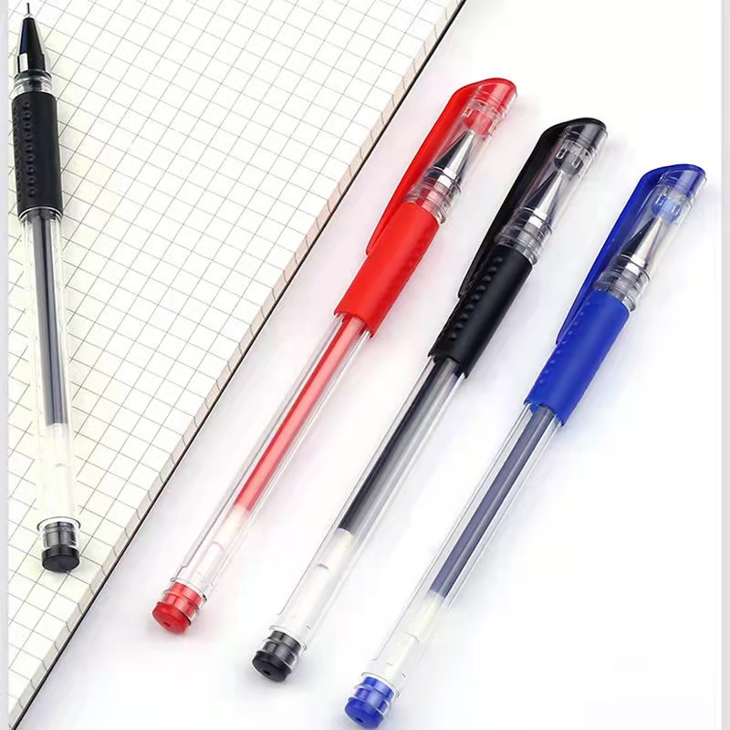 G-905 Bullet Gel Pen 0.5mm Card Suction Set Office Pen Signature Pen Student Practice pen Application Scenario