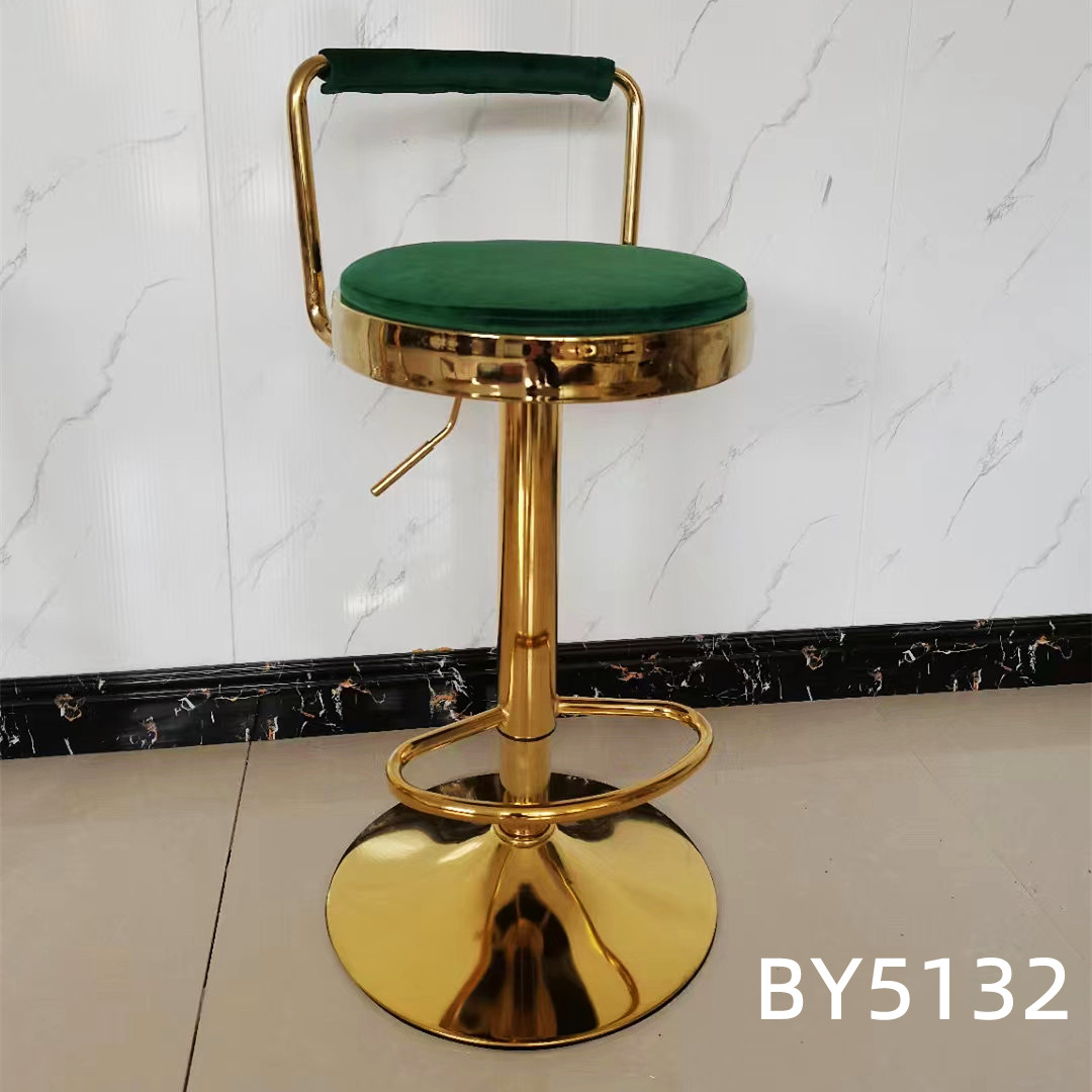吕字家具-北欧轻奢ins吧椅吧台椅简约时尚酒吧椅吧凳靠背高脚凳网红吧台凳详情5
