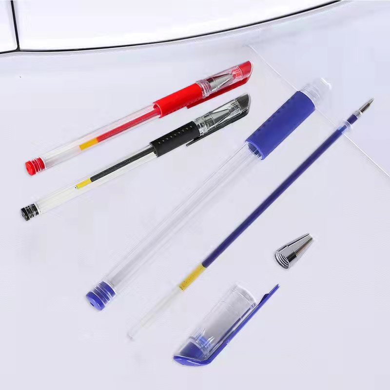 G-905 bullet-type gel pen 0.5mm3 pieces, card suction office pen, signature pen, student practice pen details Picture