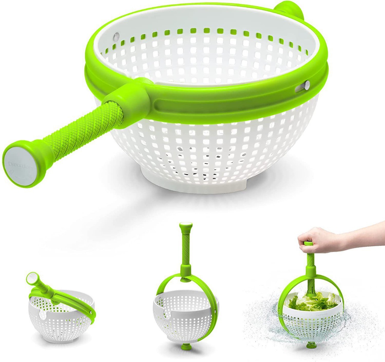 Vegetable rotary drainer