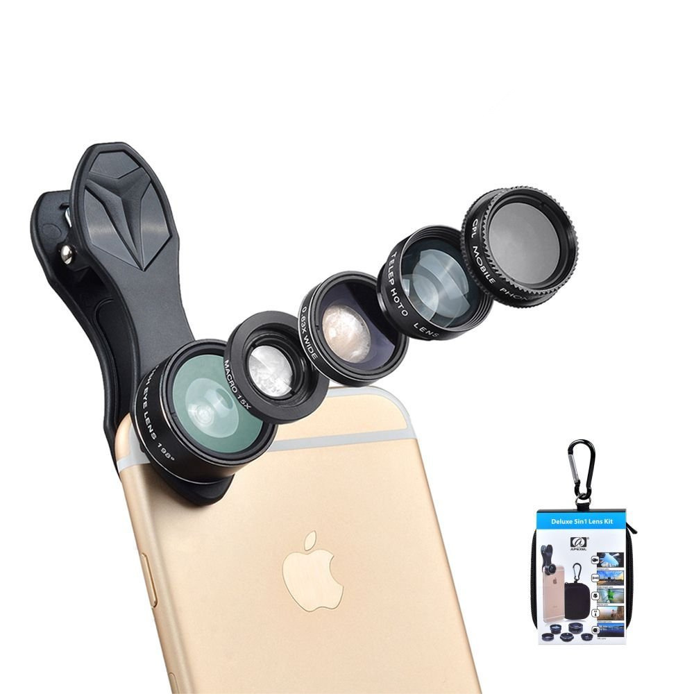 Universal external phone lens