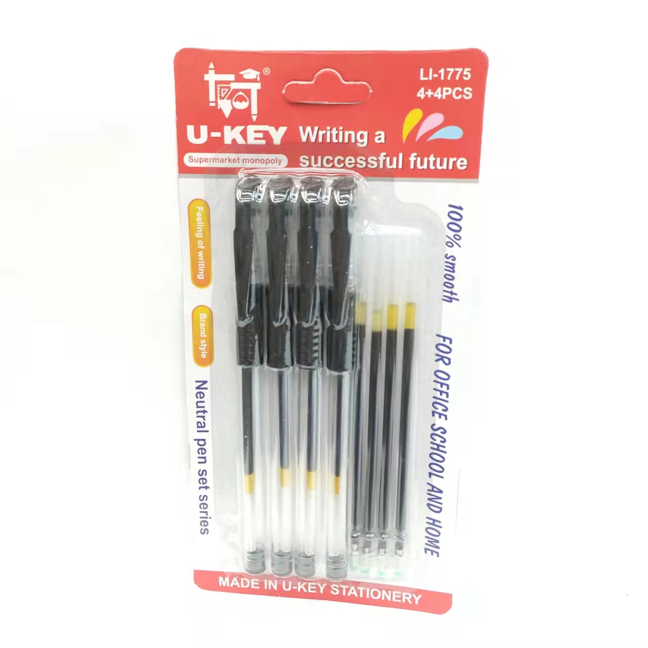 1775 Bullet gel pen, 0.5mm office pen, signature pen, student practice pen Application Scenario