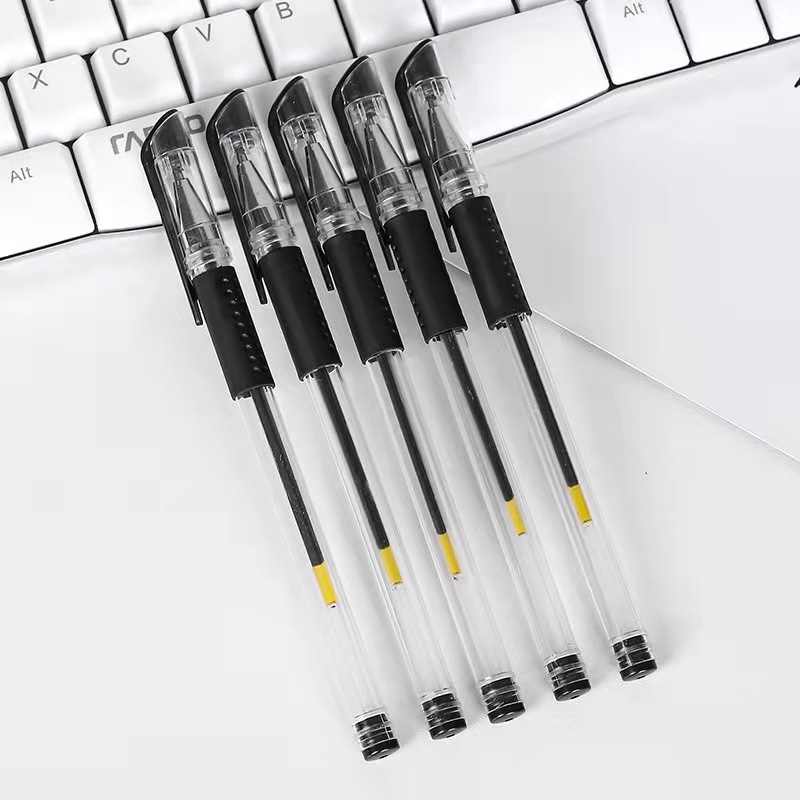 G-905 Bullet Gel Pen 0.5mm Card Suction Set Office Pen Signature Pen Student Practice pen details Picture