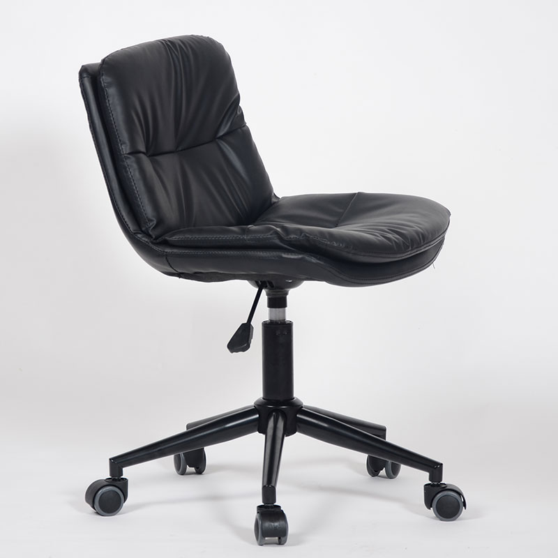 Lv Character Furniture - Nordic Modern Simple Computer Chair Home Office Meeting Chair Small Desk Chair Student Learning Leisure Swivel Chair Item Picture