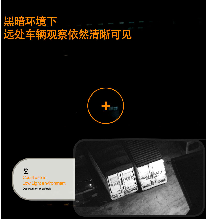 Free Tiger Infrared Night Vision Device, binocular optical Zoom 12-4× Digital Zoom high-definition binocular night vision device pic 13