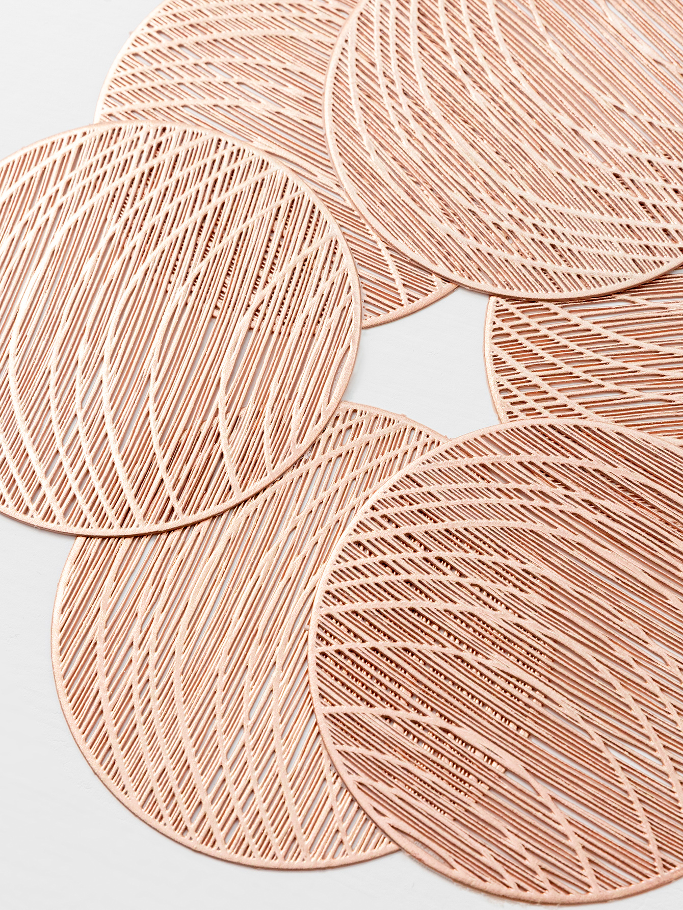 6 pieces of PVC coasters, creative coasters, heat-insulating coasters, household anti-slip coasters, heat-resistant bowl coasters, waterproof and oil-resistant coasters pic 6