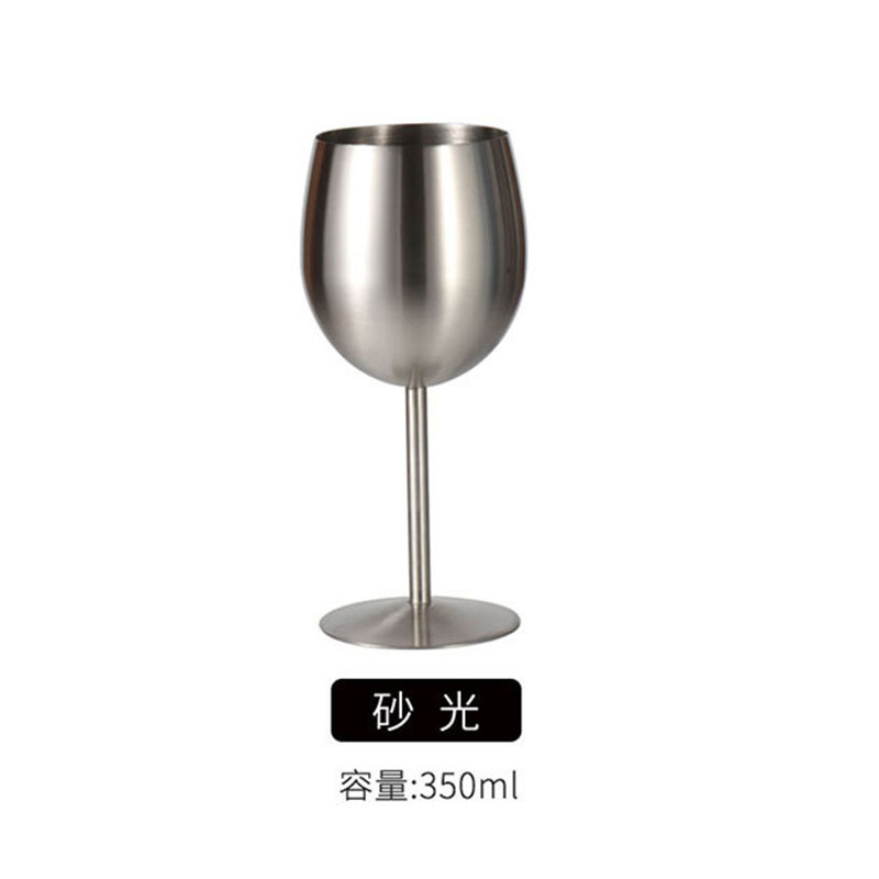 Stainless steel wine glass foreign trade