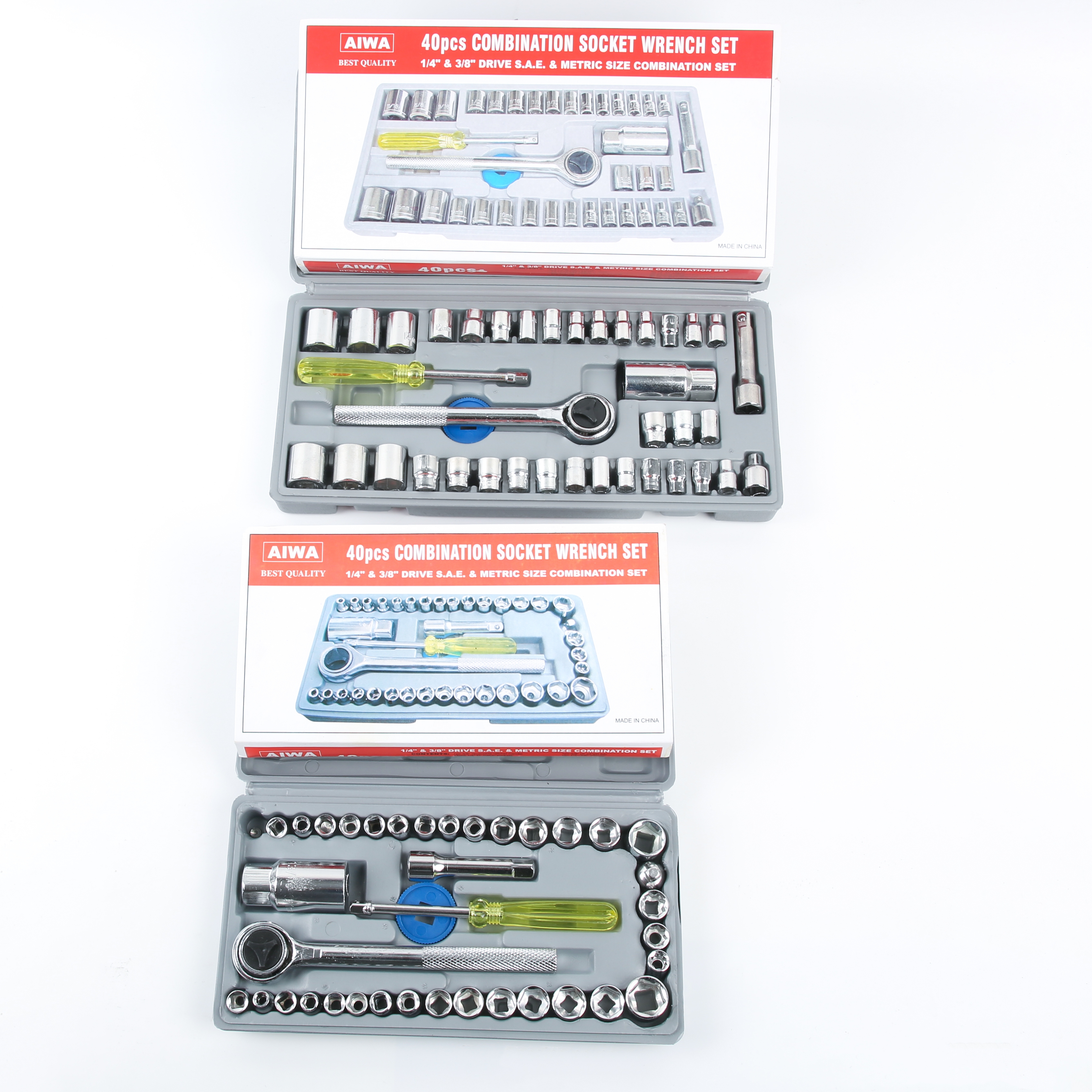 40Pc Home Tool Set Socket Wrench Set Hardware Tools Specification drawing