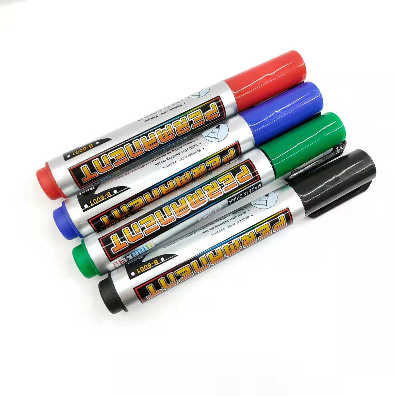 The oil-based marker pen B-8001 with a large head and a mark pen writes smoothly Specification image