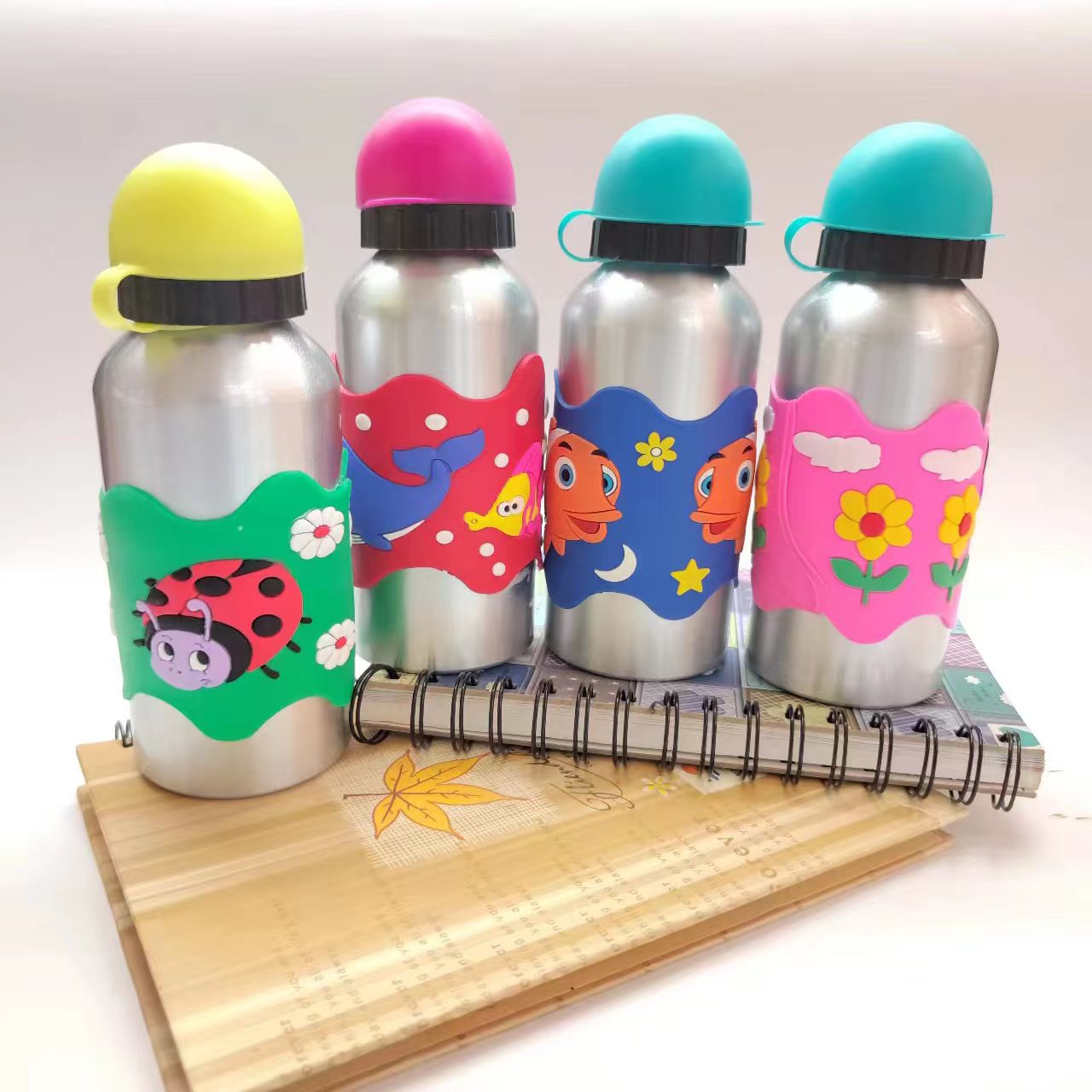 Baby straws, children's insulated cups, 316 stainless steel water cups, cartoon cups for kindergartens and primary school students, wholesale gifts details Picture
