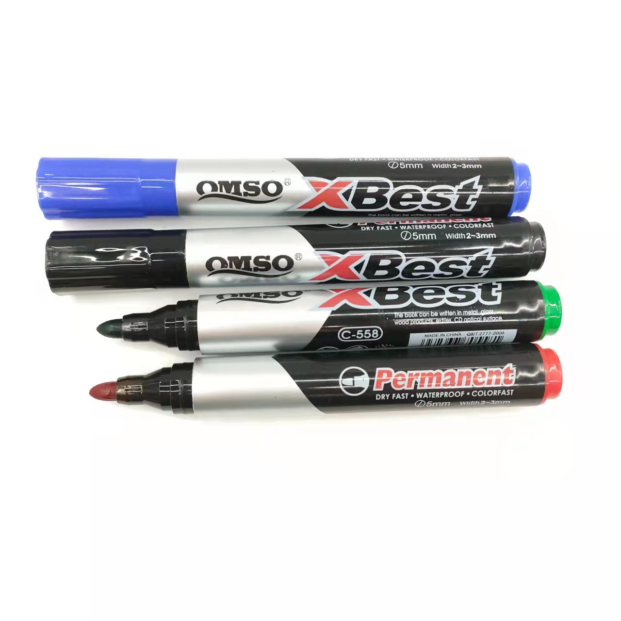C-558 marker pen, oil-based marker pen, shipping mark pen, packaging pen details Picture