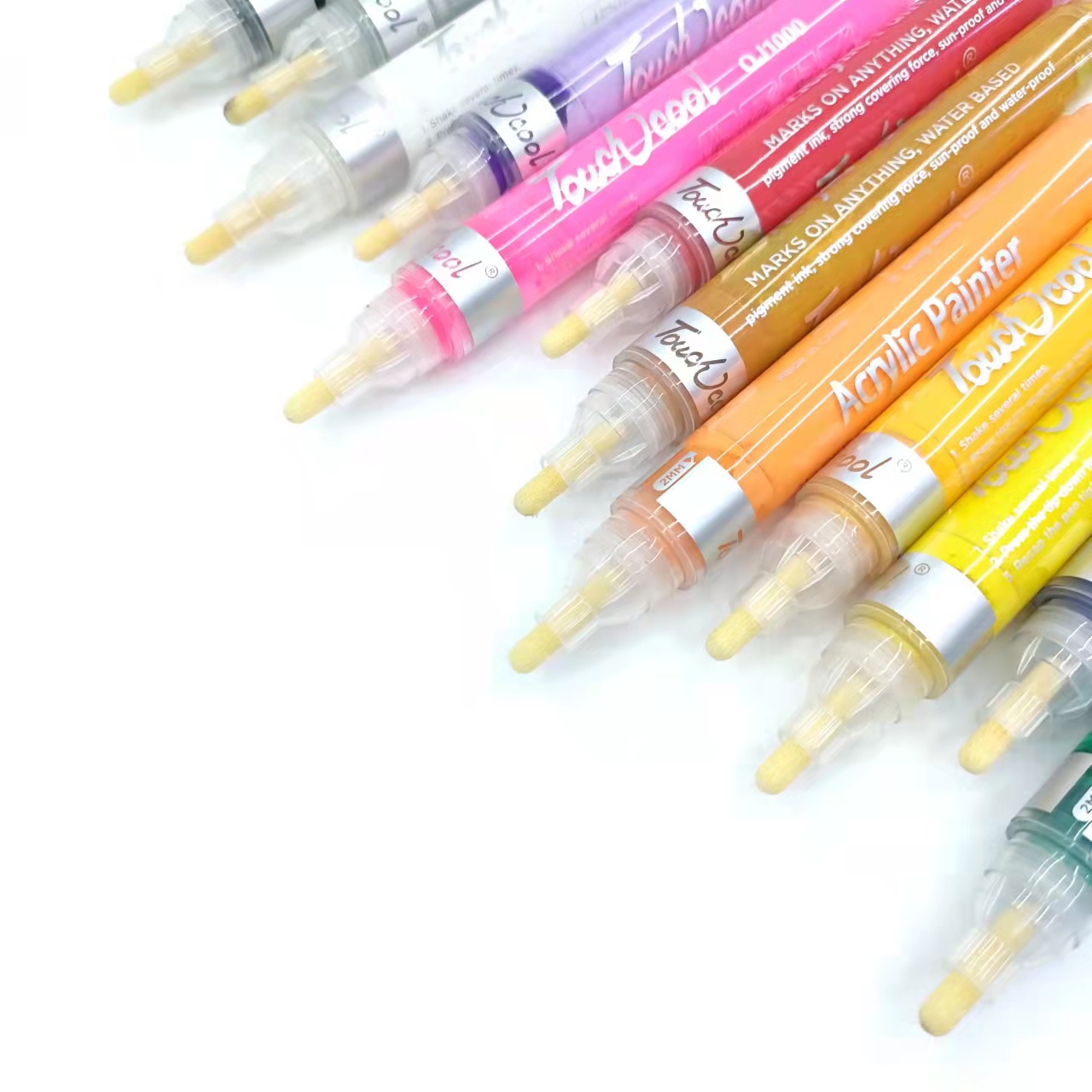 Acrylic marker QJ-1000 Colored drawing pen, children's art pen, DIY pen, Acrylic colored pen, Master marker pen Application Scenario