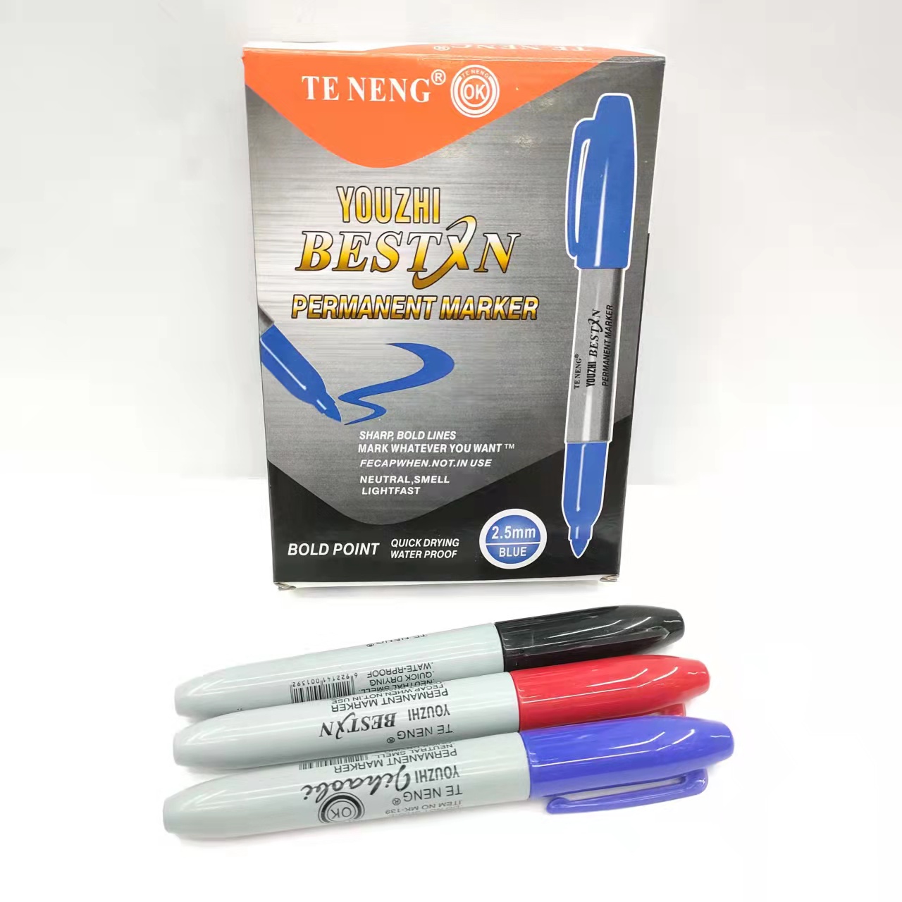 Oil-based marker pens, marking pens, large-capacity express delivery pens for logistics Specification image