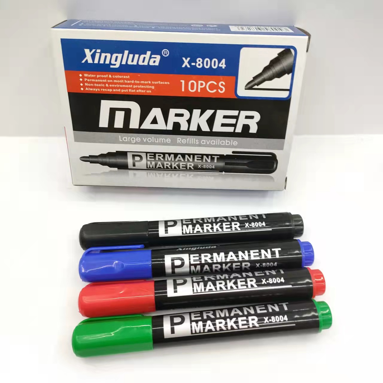 X-8004 marker pen, oil-based marker pen, shipping mark pen, packing pen