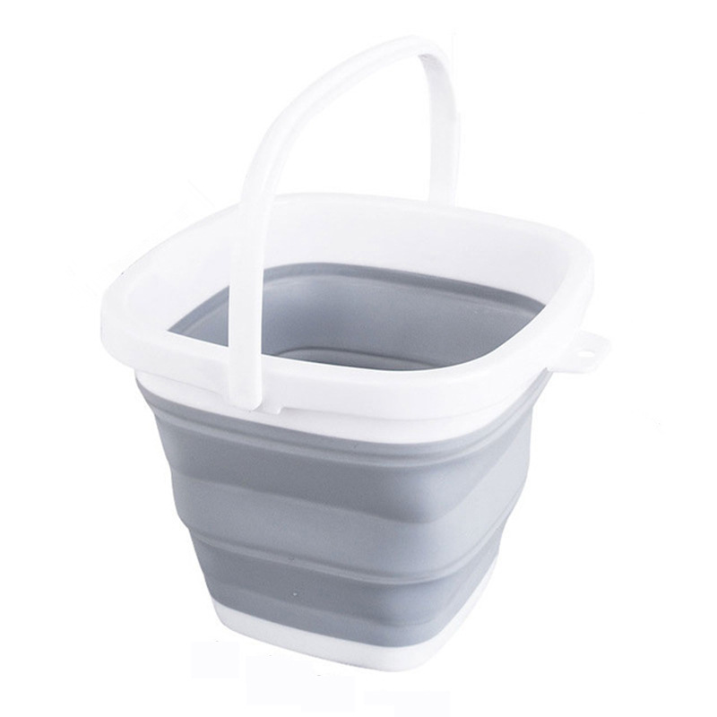 Folded square bucket