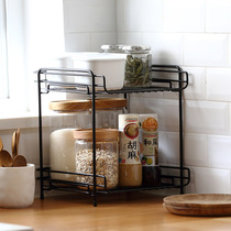 Kitchen storage rack Wrought iron storage rack