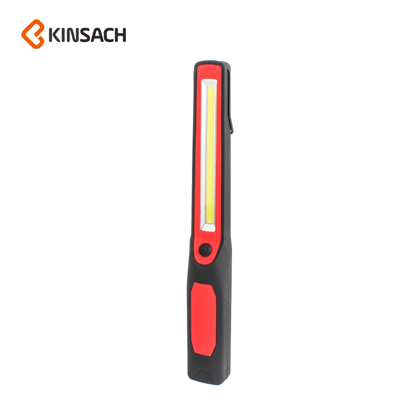 LED car inspection light, magnetic belt hook, outdoor emergency lighting, built-in battery, USB charging indicator light