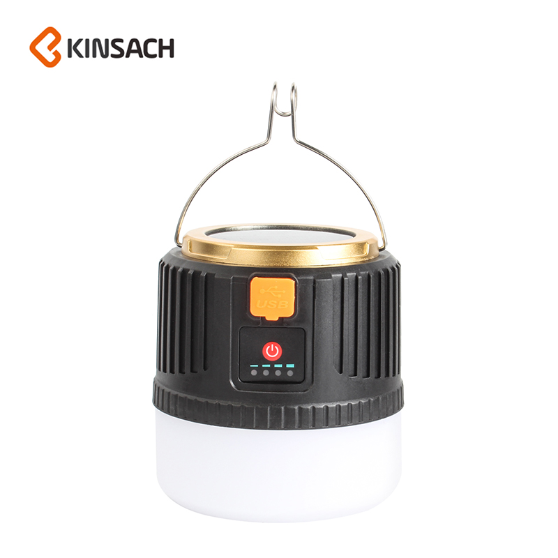 LED camping lamp, multi-functional outdoor solar charging, USB disaster resistance, power outage emergency light, portable lighting lamp