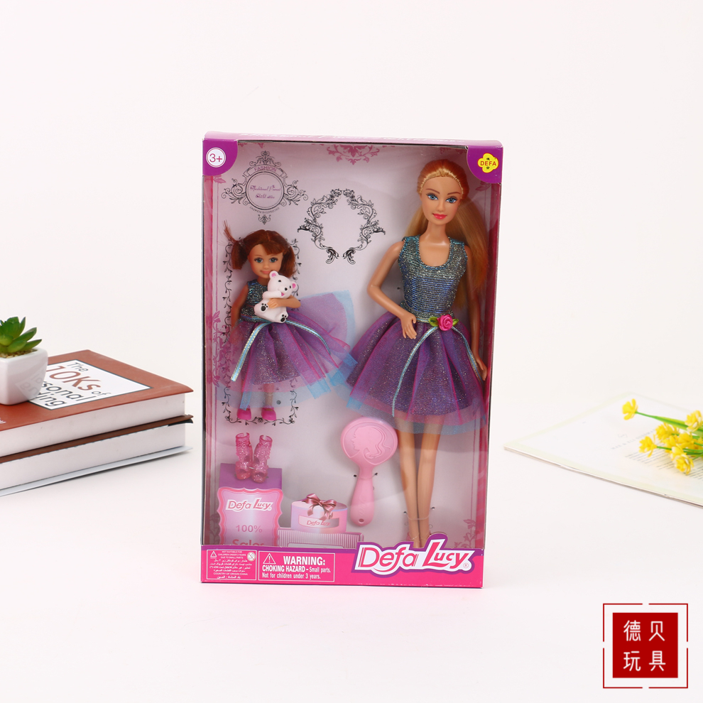 Defa Doll, Defa Lucy, Doll. Carts. Pets. Motorcycles. Double doll