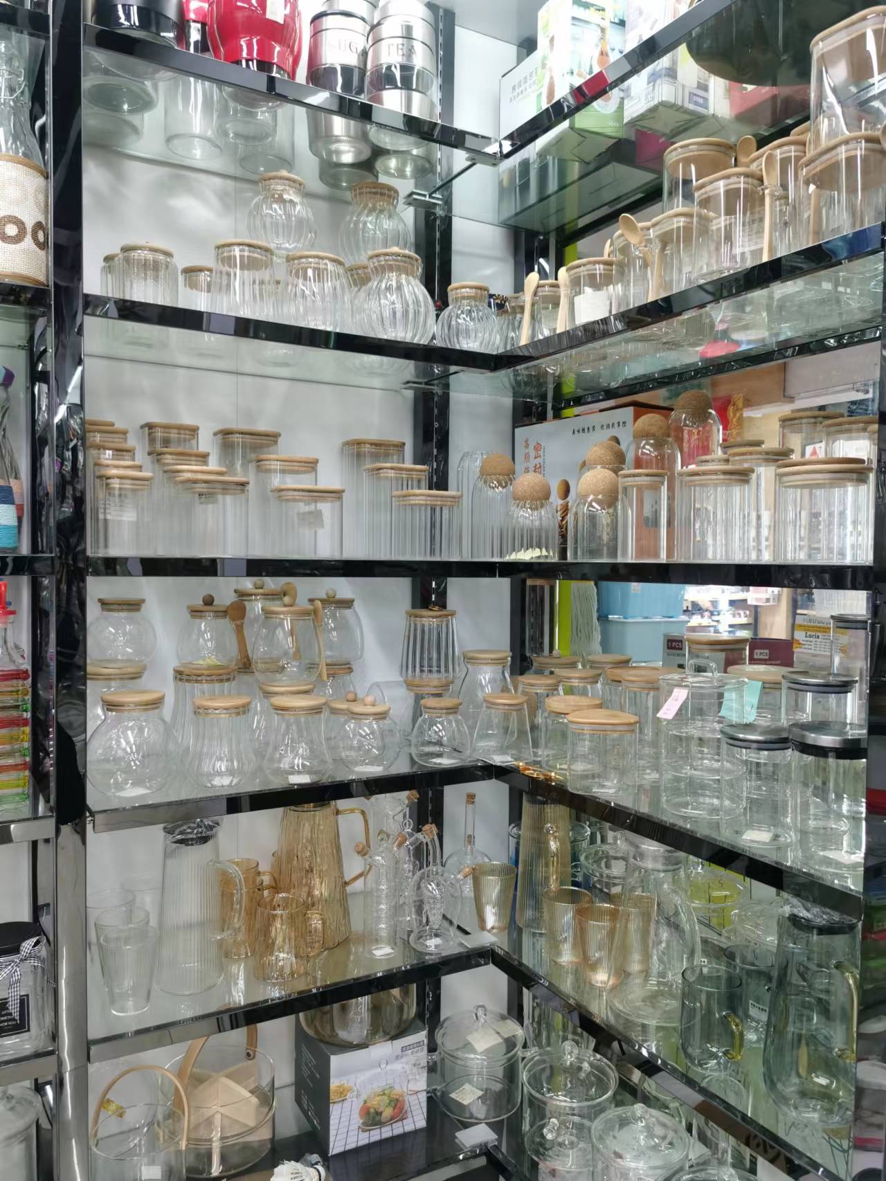 The glass products are large in size describe pic - 4