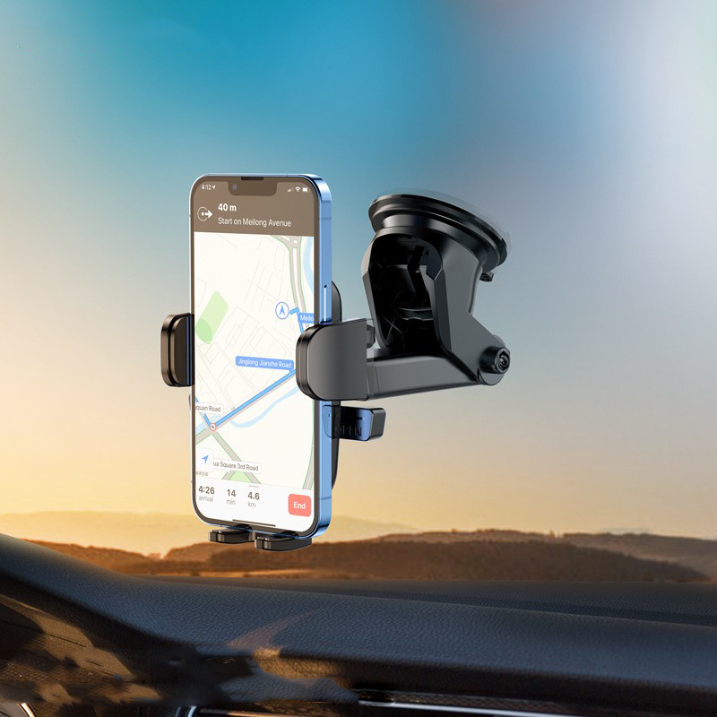 CH02汽车吸盘手机支架中控台升级伸缩挡风玻璃车载手机支架懒人车载手机支架详情8