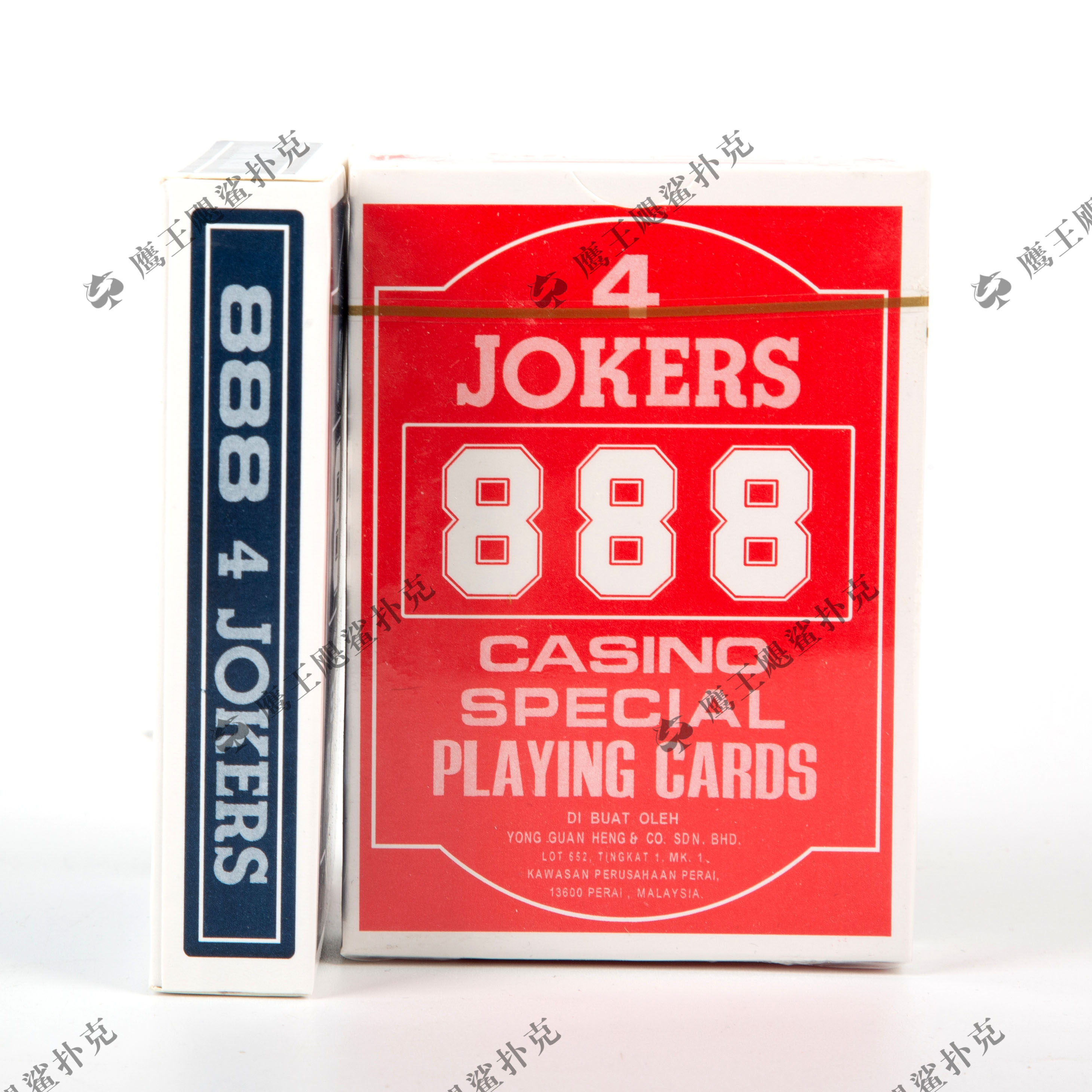 厂家自营外贸批发扑克扑克牌 888纸牌 红蓝混装 详情图2
