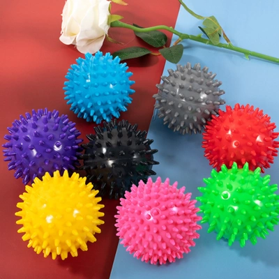 Hedgehog Ball Yoga massage ball soles plantar shoulder and neck muscles relax fitness trapezius muscles eliminate the hand holding fascia ball thumbnail
