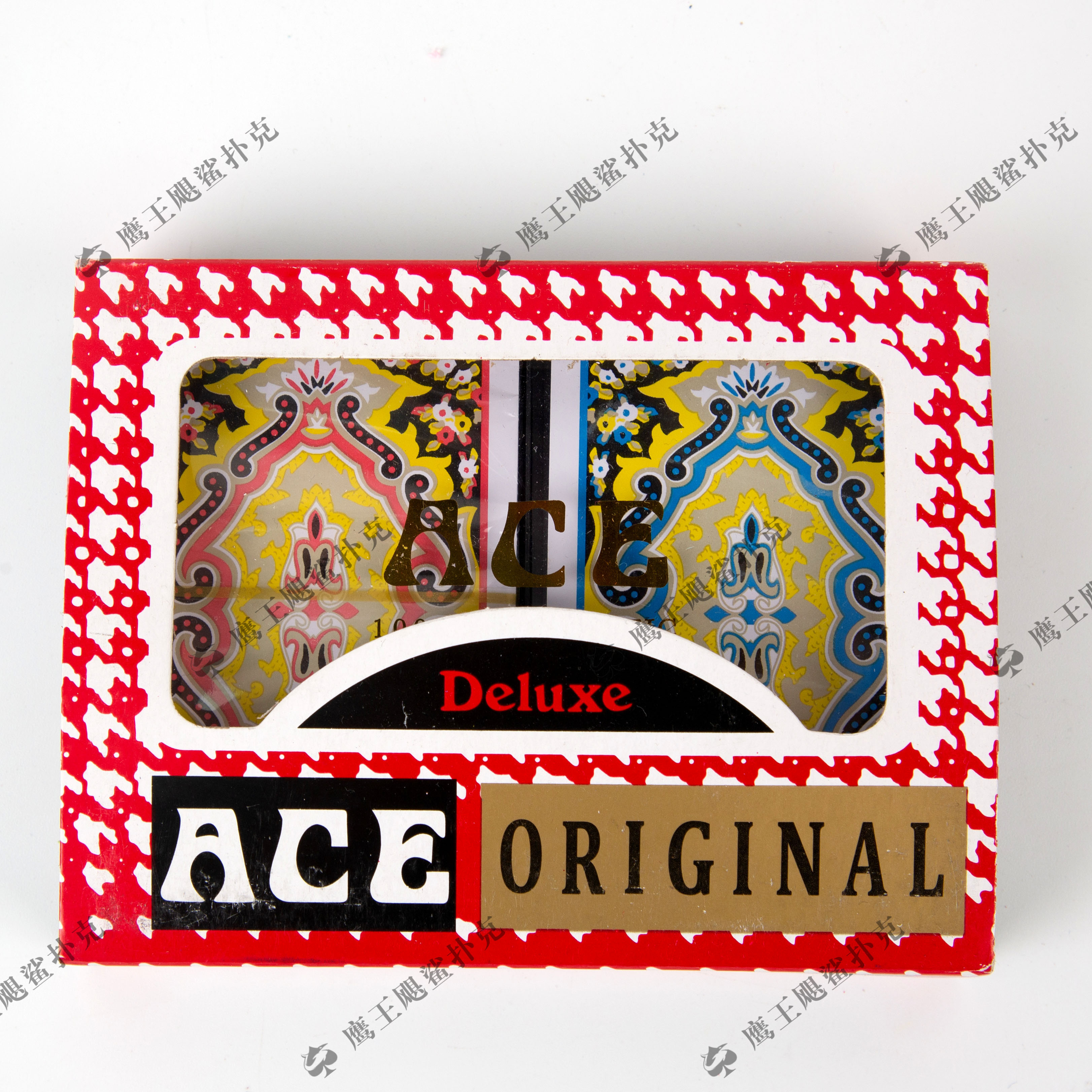 厂家自营外贸批发娱乐扑克扑克牌 ACE双副PVC防水扑克 耐磨塑料扑克详情图1