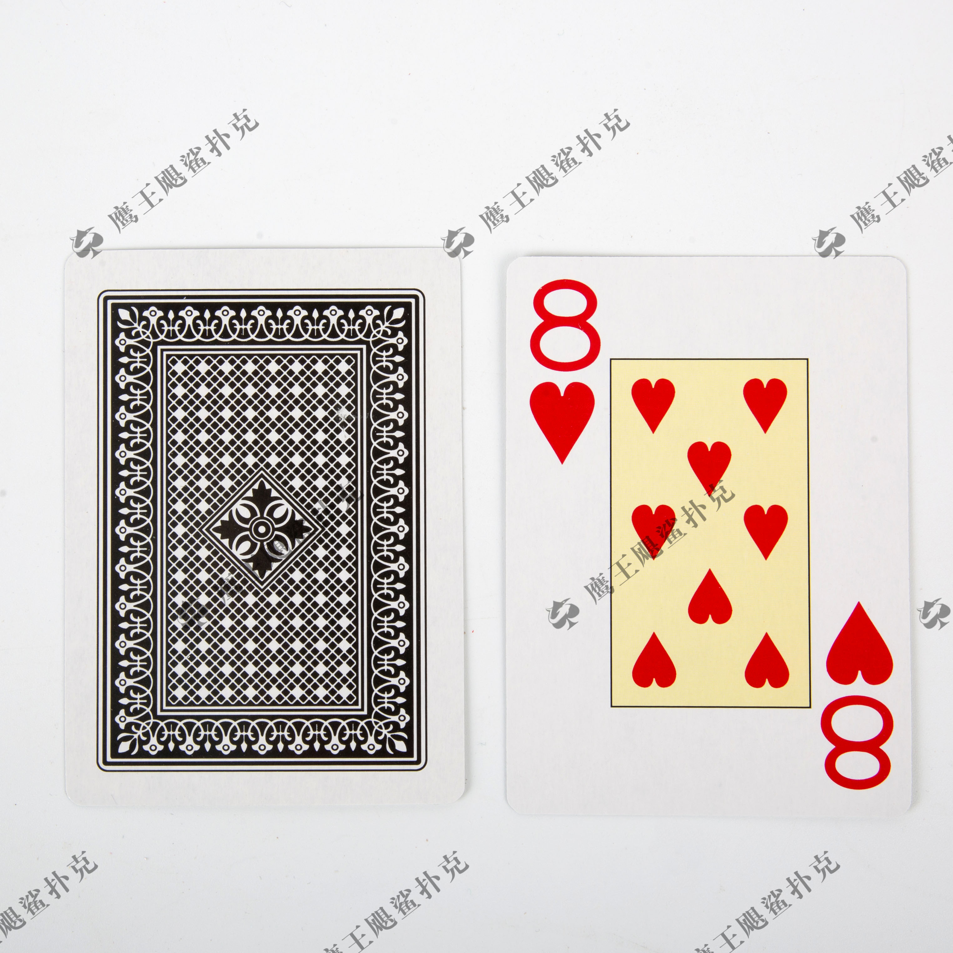 厂家自营外贸批发扑克扑克牌 818纸牌 红黑混装详情图4