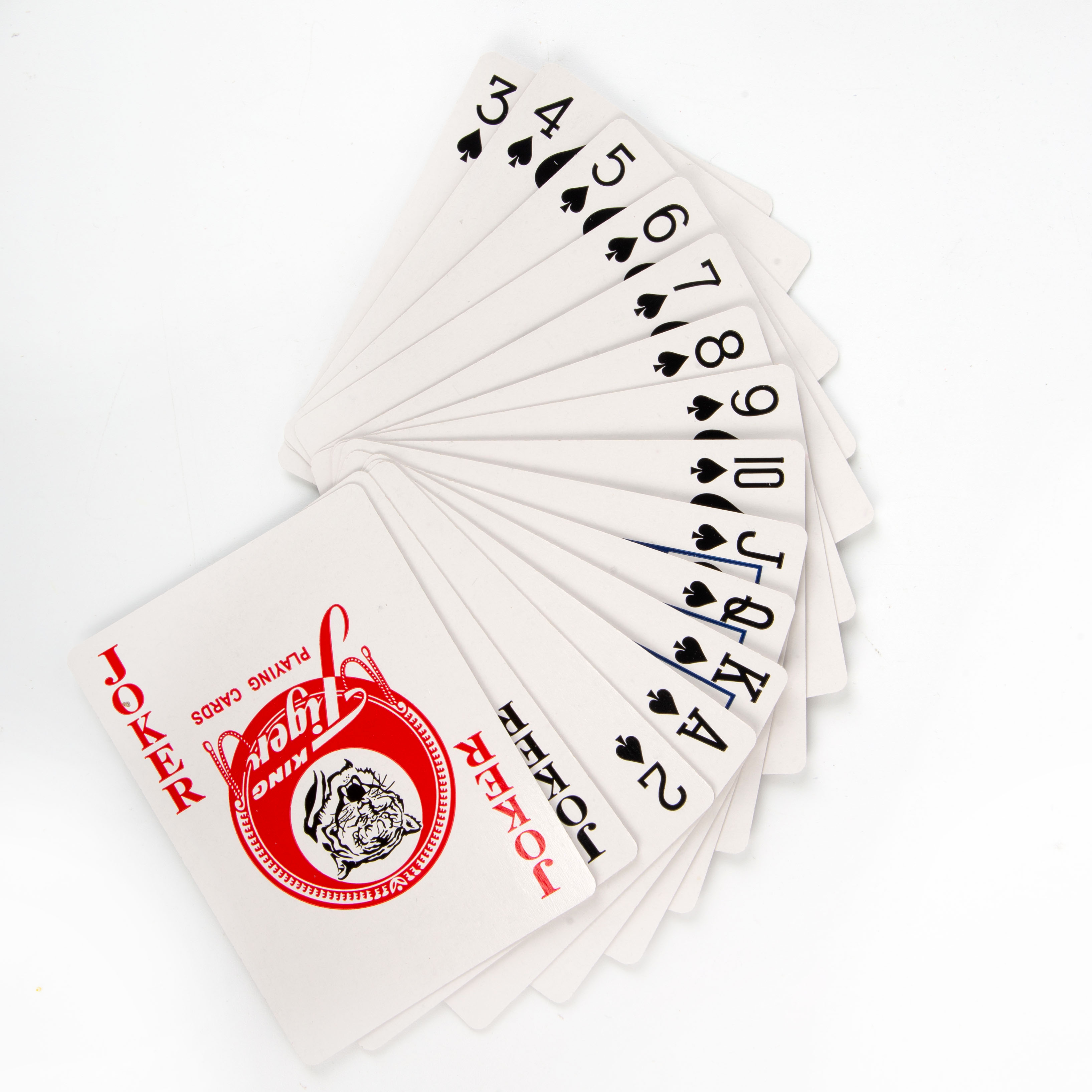 厂家自营外贸批发扑克扑克牌 565虎牌KING TIGER纸牌 红黑混装详情图5