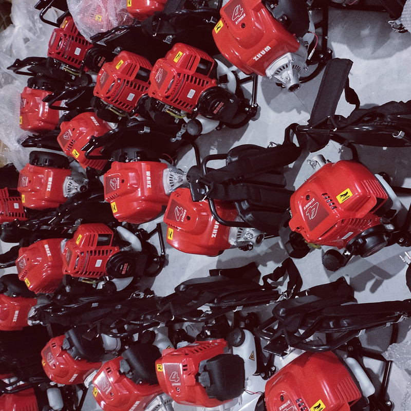 本田割草机四冲程园林绿化除草机割灌机汽油打草机割稻开荒详情6